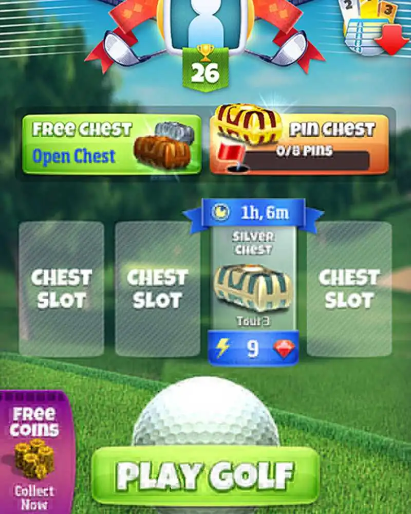 Golf Clash Mod APK Cover