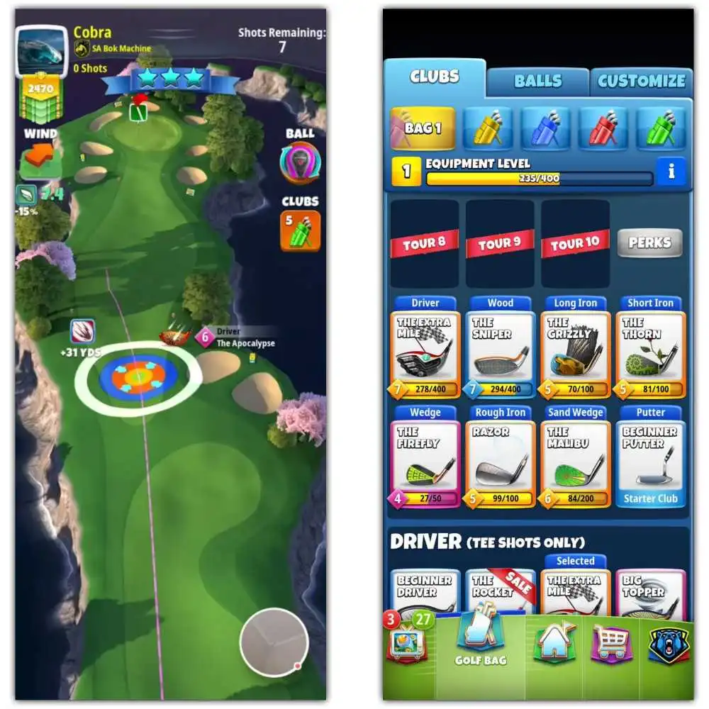 Golf Clash Mod APK Overview 2