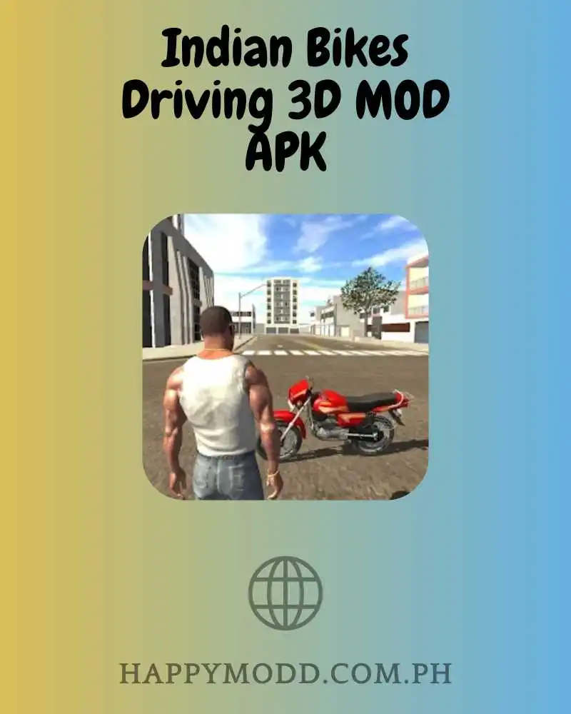 Indian Bikes Driving 3D MOD APK Cover