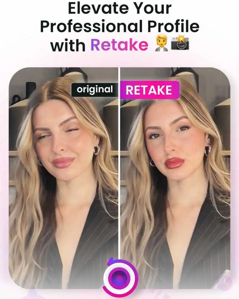 Retake AI MOD APK Cover